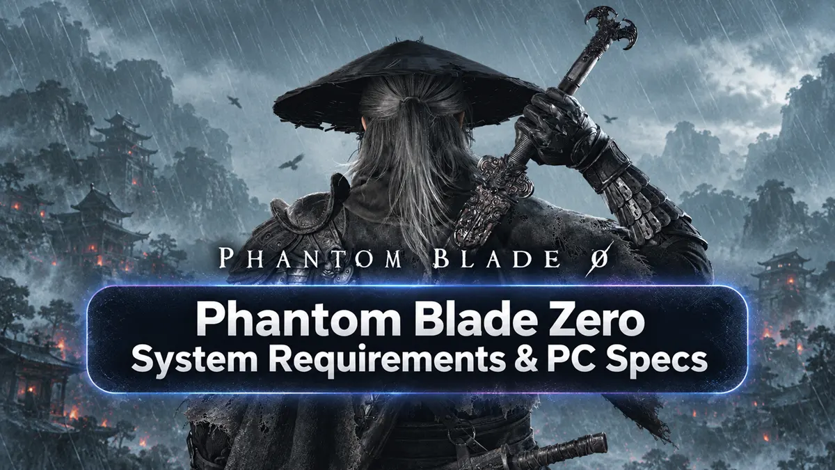 Системные требования Phantom Blade Zero и характеристики ПК