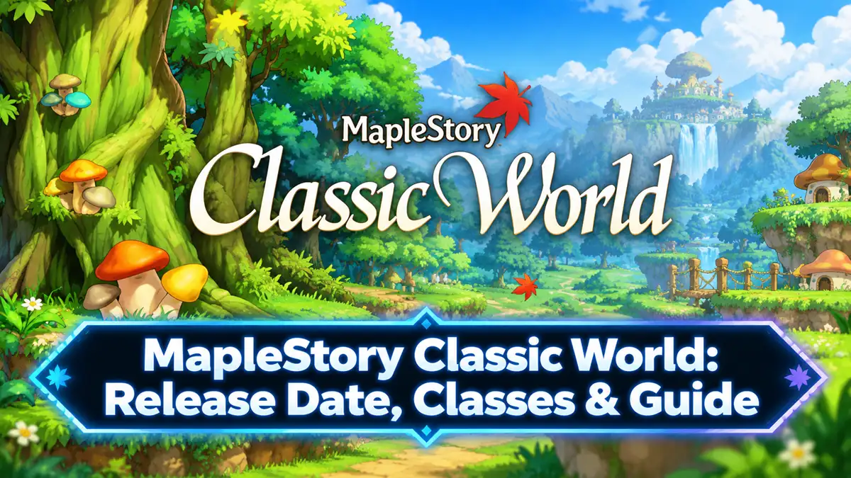 MapleStory Classic World : date de sortie, classes et guide du débutant